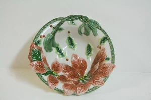 Fitz and Floyd "For all Seasons" Potpourri / Candy Bowl Mint - Picture 1 of 3
