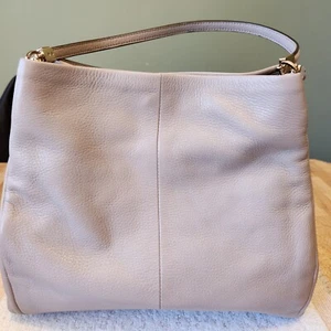 NEW WITH TAG COACH 26224 LIC2J LI/GREY BIRCH LAVENDER INSIDE SHOULDER BAG PURSE - Picture 1 of 12
