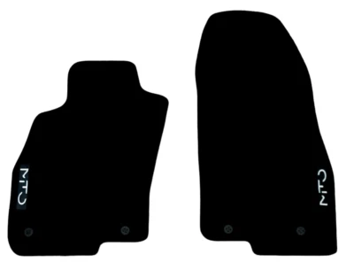 Alfombrillas delanteras de terciopelo para Alfa Romeo MITO alfombras impermeables revestimientos automáticos 2p Foto 1 de 4