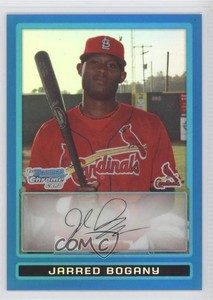 2009 Bowman Chrome Prospects Blue Refractor /150 Jarred Bogany #BCP66