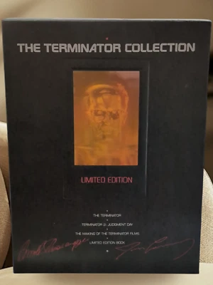 The Terminator Collection Limited Edition Box Set-3 VHS-Collectors Book. - Image 1 of 4