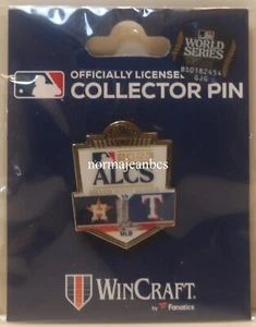 2023 ALCS HOUSTON ASTROS VS TEXAS RANGERS SILVER BOOT SERIES DUELING PIN – NEW - Picture 1 of 1