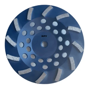 2 Pack 7 Inch Concrete Cup Wheel Grinding Disc Concrete Brick Removal 5/8" Arbor - Picture 1 of 8