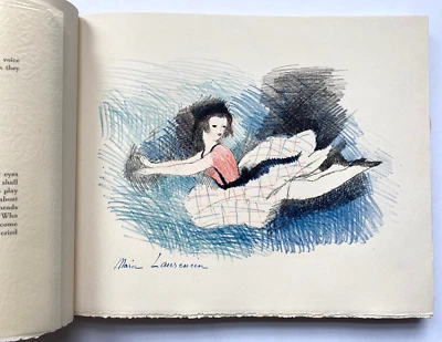 Signed Alice in Wonderland Marie Laurencin Lewis Carroll Foto 1 de 4