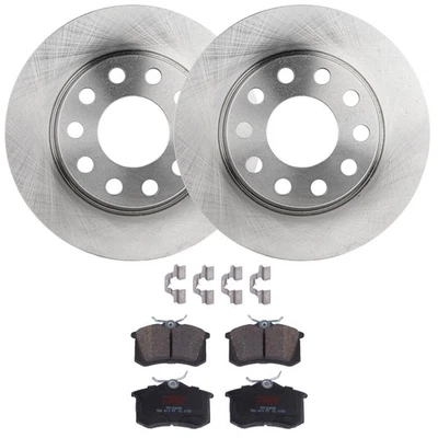 KIT TRW-062924-184 Kits de discos y pastillas de freno 2 ruedas traseras para Audi A4 Quattro Foto 1 de 4