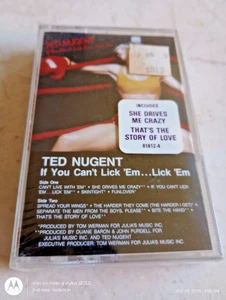 NEW SEALED TED NUGENT IF YOU CANT LICK EM LICK EM CASSETTE TAPE - Picture 1 of 2