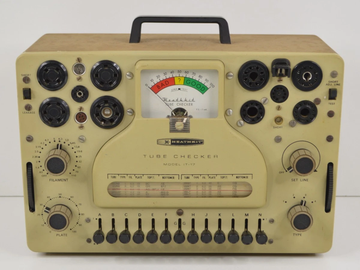 真空管試験機 HEATHKIT IT-17 真空管試験機 HEATHKIT IT-17 Heathkit