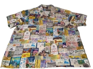 Mens Disneyland Disney 100 Years Anniversary Button Down Size 3XL - Picture 1 of 5