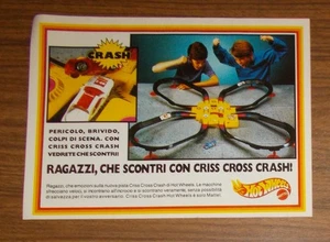 Seltene Werbung Mattel HOT WHEELS Criss Cross Crash Trackset Rennbahn 1994 - Bild 1 von 1