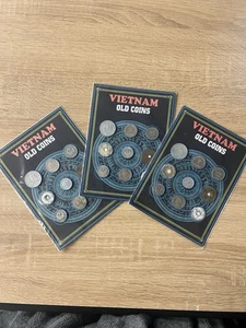 Colección de monedas vietnamitas antiguas (juego de 3) - Imagen 1 de 7