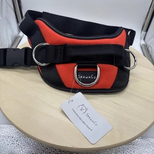 ShawnCo Essential Hundegeschirr No-Pull Haustierweste mit 3 Leinenclips Rot Medium - Bild 1 von 4