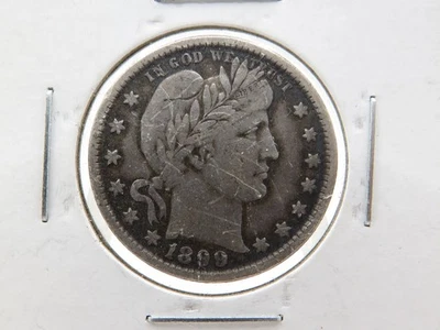 UNITED STATES 1899  BARBER QUARTER VERY  FINE CONDITION GREAT EYE APPEAL* - Image 1 of 4
