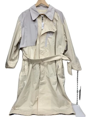 Gabardina de poliéster Hatra 20AW ORGANTRENCH 2 IVO usada Foto 1 de 4