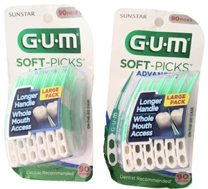 GUM Soft-Picks Advanced 90 Count 2 Packages - Foto 1 di 3
