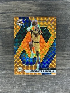 2024-25 Panini Mosaic - Bennedict Mathurin #154 Orange Mosaic Prizm /249 Pacers - Picture 1 of 2