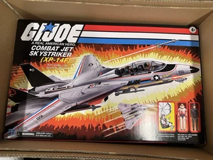 GI JOE ~ 2023 SKYSTRIKER  HASLAB ~ 100% complete sealed & STICKERS ~ no figures - Picture 1 of 4