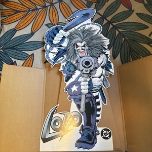 Lobo Promo DC 1993 Semeiks 1/93 Vintage Standee Stand-up 4ft + Tall Cardboard - Bild 1 von 11