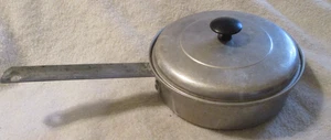 Vintage~Worthmore Aluminum Egg Poaching Pan/Lid~Made in USA - Picture 1 of 12
