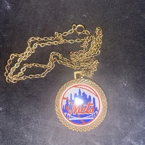 Mets Medallion Keychain - Picture 1 of 3