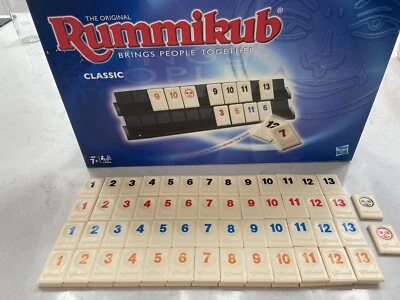 RUMMIKUB Single Number Tile - Original Standard Full Size - SPARE / REPLACEMENTS - Image 1 of 3
