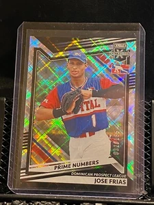 Jose Frias 2022 Elite Extra Prime Numbers A #d/185 #183 Brewers - Picture 1 of 2