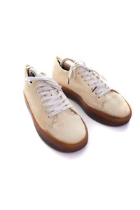 Officine Creative Men’s Leather Sneakers Lactae Cream Italian Sz 40 ? - Picture 1 of 24