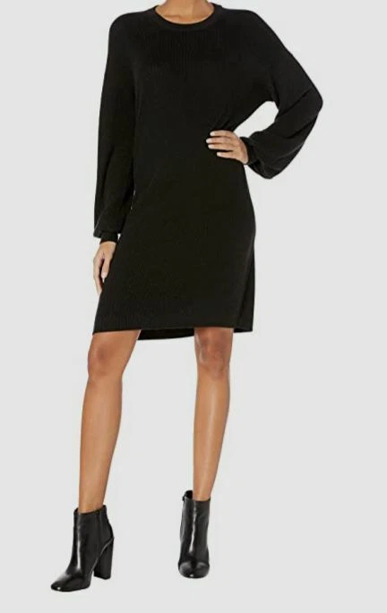 Michael Stars Layla Sweaterdress Women's Black S