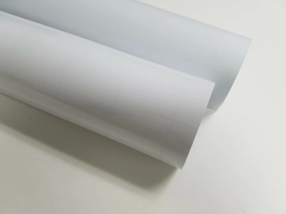 CLEAR Transparent / Frosted 24" Intermediate Cutting Craft Sign Vinyl Film Roll - Image 1 of 2