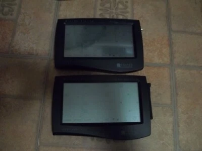 2 Oregon Scientific Touchscreen Displays WMR968 Weather Stations FOR PARTS ONLY - Image 1 of 4