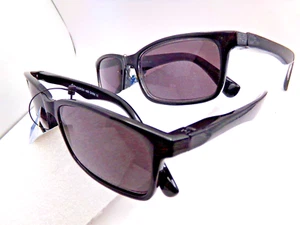 2 Tint READING GLASSES UV protection Classic sport sun reader Spring Temple +4.0 - Picture 1 of 8
