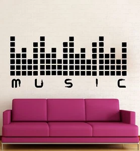 Wall Stickers Vinyl Decal Music Sound Night Club Party Cool Decor (ig1620) - Picture 1 of 4