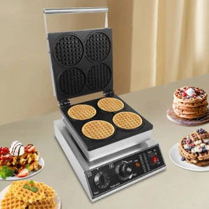 4x Bubble Waffeleisen Waffelgerät Waffelautomat Waffle Maker Bubble waffle - Bild 1 von 24
