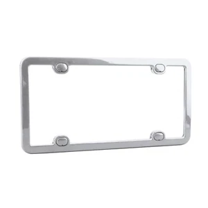 Marco de matrícula trasero para Corvette C8 2020-2023 - blanco ártico - Imagen 1 de 3