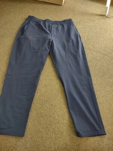 Pantalones Public Rec Todo el Día Todos los Días Para Hombre Talla 38x30 Azul Marino Elástico Cordón - Imagen 1 de 3