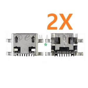 2X LG Treasure L52VL L51AL Micro USB Charger Charging Port Dock Connector USA - Picture 1 of 1