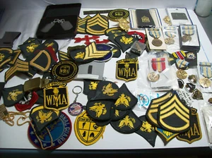 Lotto US Military, Guardia Nazionale vari Toppe, medaglie, insegne, per lo più nuove - Foto 1 di 11