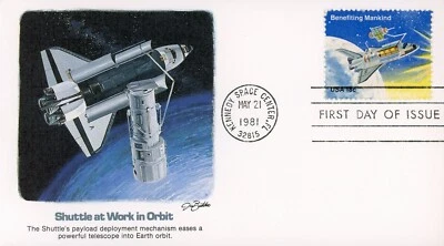 US 1914 FDC Space Accomplishments Fleetwood - Image 1 of 2