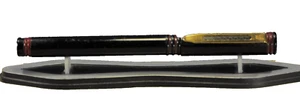 "Waterman"  FORUM  AGORA  Black/Brown>  Vtg  French   c.1981's   Fountain pen - Picture 1 of 14