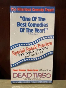 DEAD TIRED VHS New Sealed Screener Very RARE HTF OOP - Picture 1 of 6
