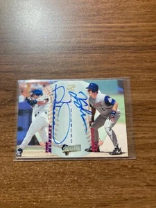 1998 Stadium Club Co-Signers Todd Hundley Tim Salmon Autograph - Bild 1 von 1