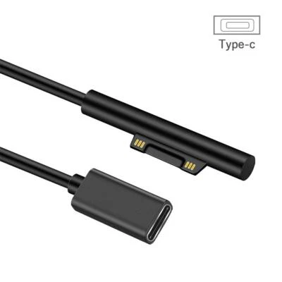 USB-C Female Ladekabel Für Microsoft Surface Laptop 1/2/3 Schnell PD Ladegerät - Bild 1 von 4
