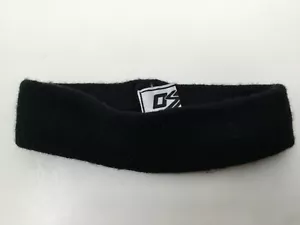 Vintage OSSI Skiwear Headband Worsted Wool Black Womens - Picture 1 of 4