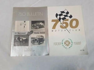 750 Motor Club books - Picture 1 of 1