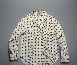 Vintage Nordstrom Women's Tailored Clothing Silk Blazer Blouse - Picture 1 of 7