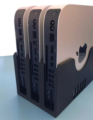 Vertical Dock Interlocking Organizers for Apple Mac Mini 2010 - 2023 - Image 1 of 4
