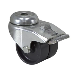 Rueda de perno giratoria de 2"" x 0,79"" con freno de rueda 1-5133 - Imagen 1 de 1