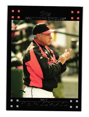 2007 Topps #608 Sam Perlozzo Baltimore Orioles - Image 1 of 2