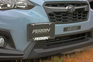 Reubicación de matrícula frontal Perrin para Subaru 18-19 Crosstrek 14-19 Forester - Imagen 1 de 8