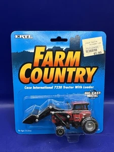 Ertl Farm Country Case International 7220 Tractor with Loader Diecast 1:64 Red - Picture 1 of 4