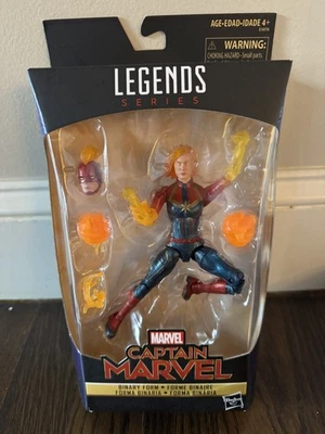 MARVEL Legends CAPTAIN MARVEL forma binaria NUEVO por Hasbro E5076 Foto 1 de 2
